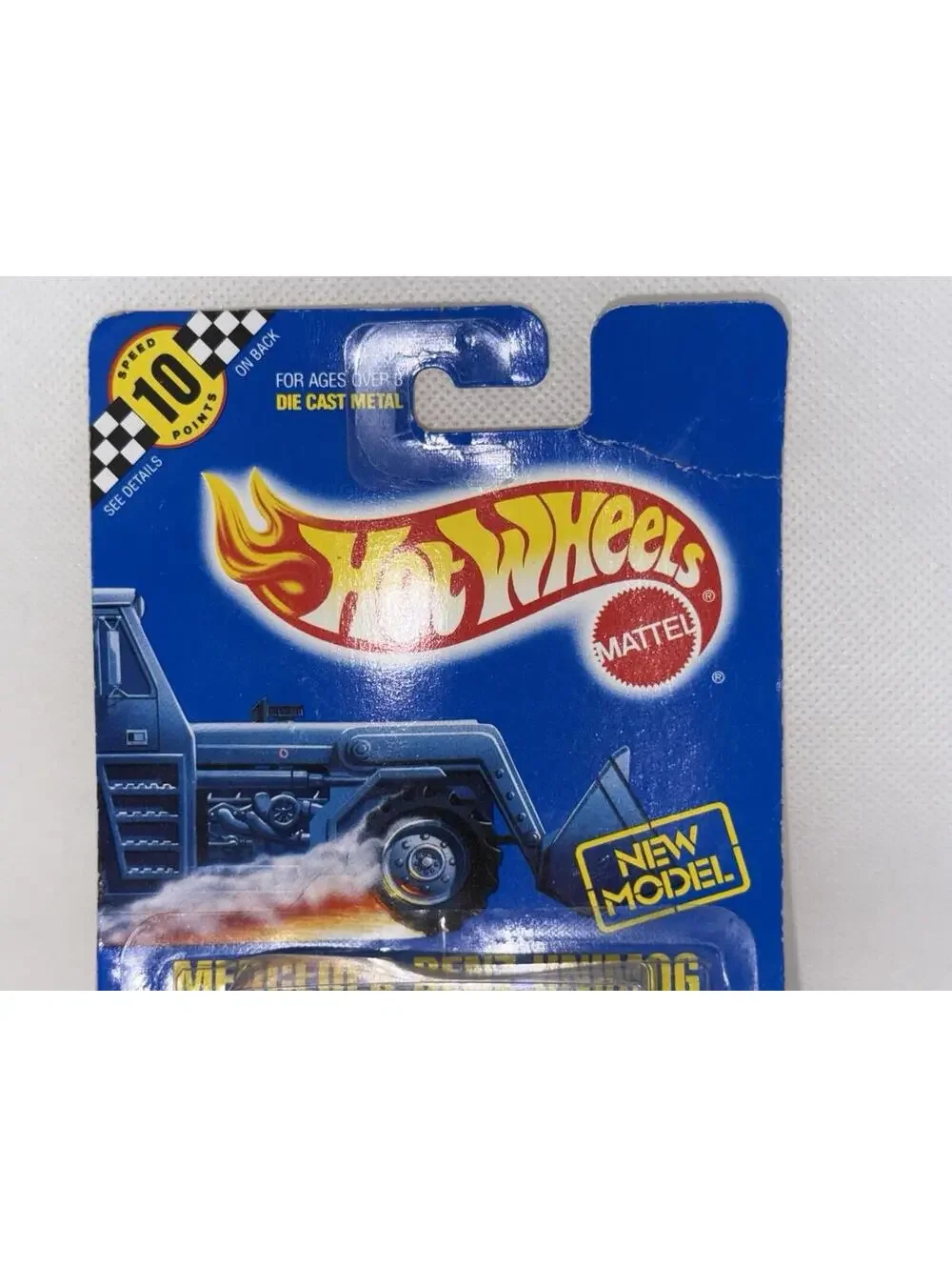 Hot Wheels Blue Card #158 Mercedes-Benz Unimog Castell Research Team